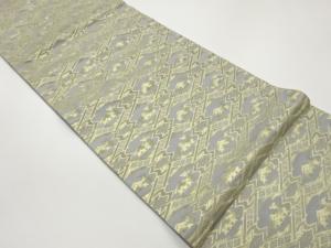 有栖川模様織出し袋帯